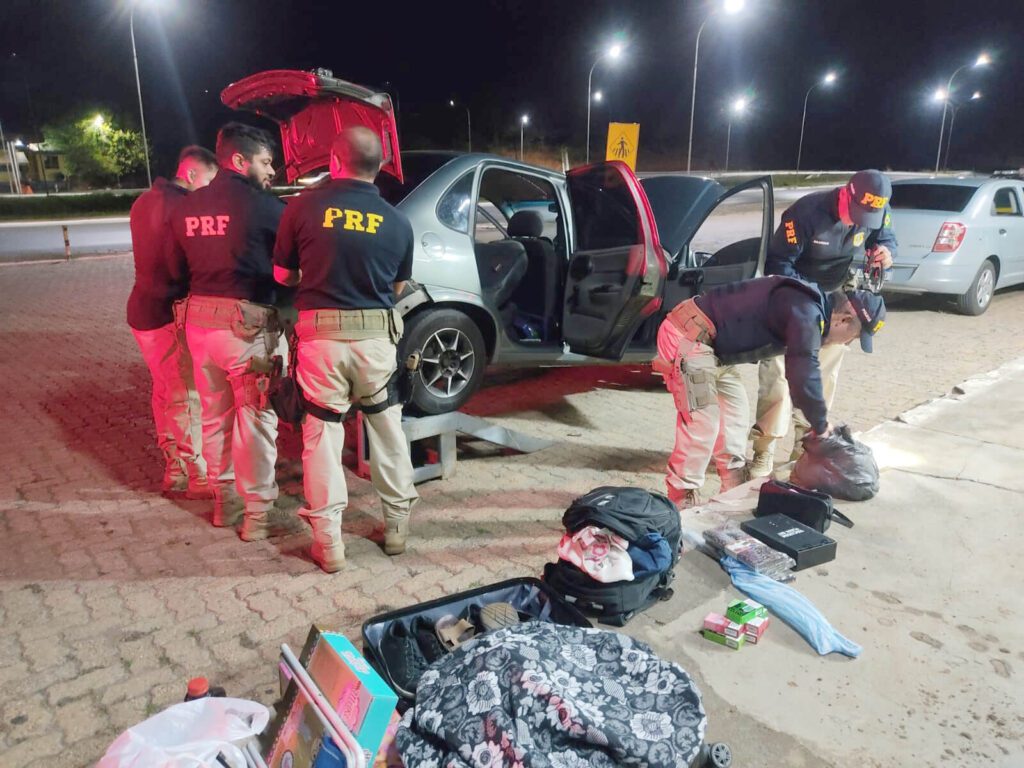 PRF apreende armamento de grosso calibre na BR-251