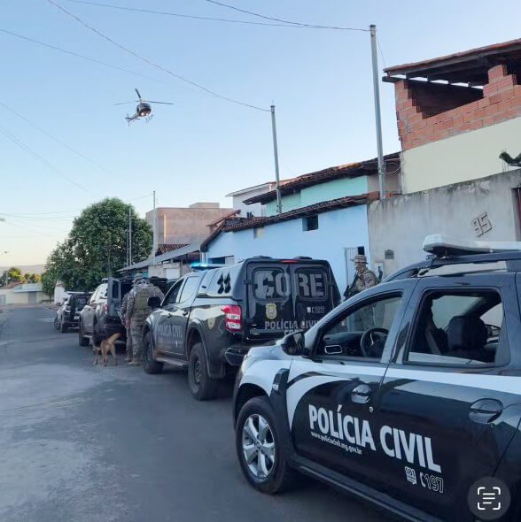 Operação Tribunal do Templo prende 16 suspeitos em Rio Pardo de Minas
