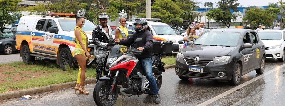 DER intensifica ações de prevenção de acidentes no Carnaval