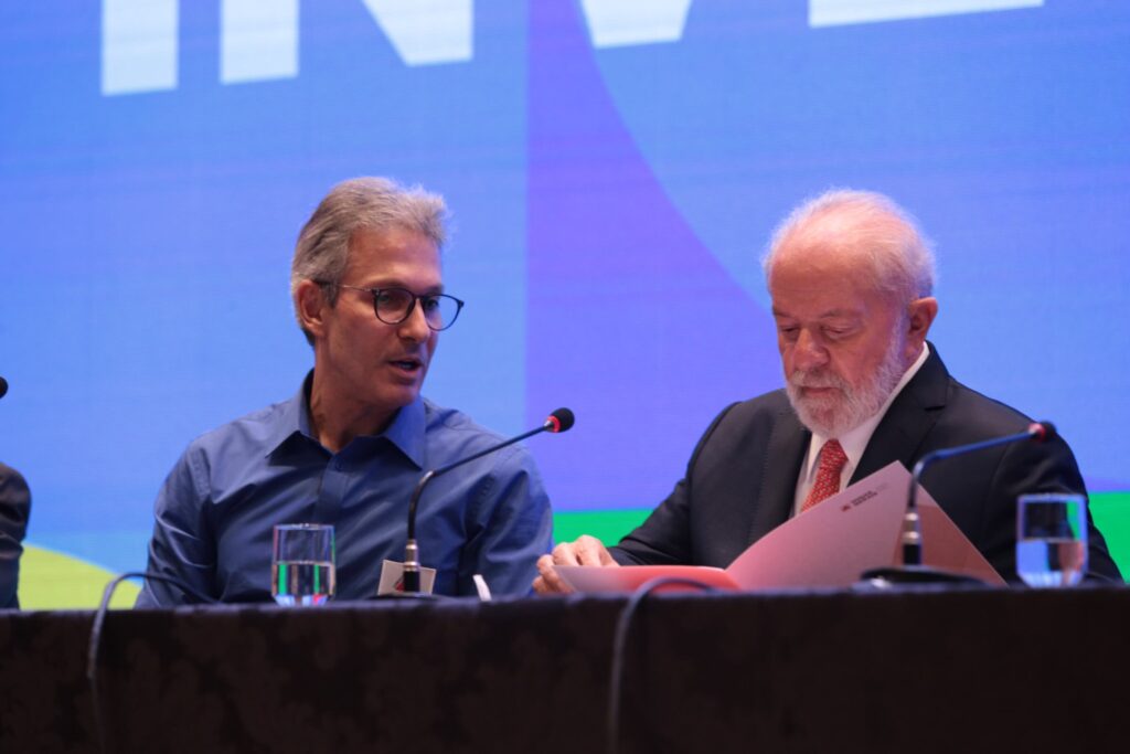 Zema apresenta demandas a Lula durante encontro