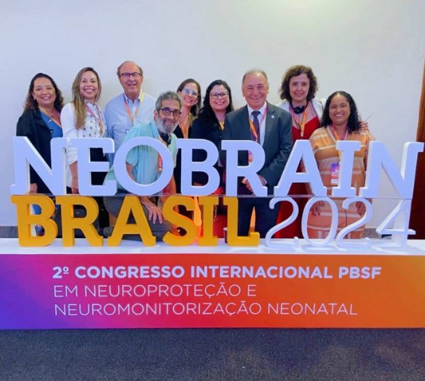 Equipe do CTI Neonatal da Santa Casa participa do Neobrain 2024