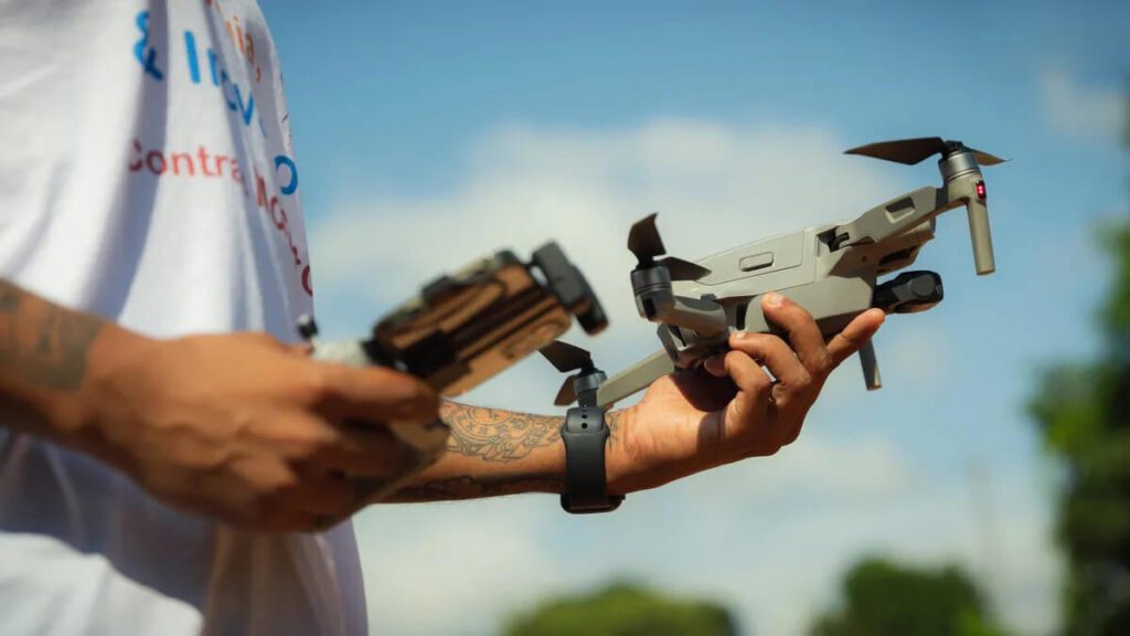 Buritizeiro utiliza drone em ações de combate ao mosquito