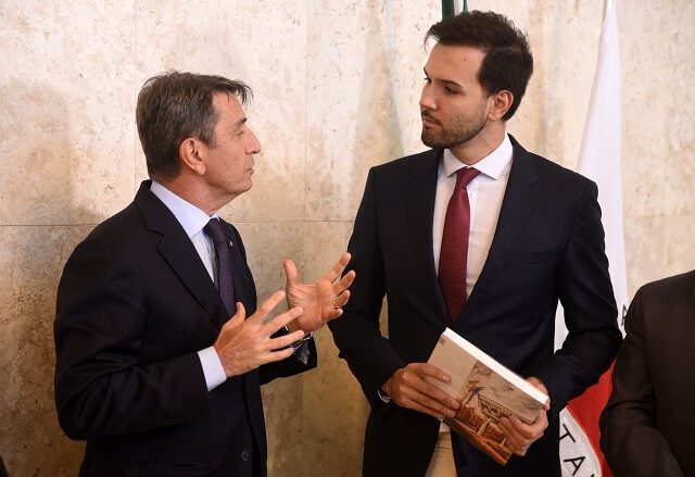 Embaixador italiano visita a Assembleia