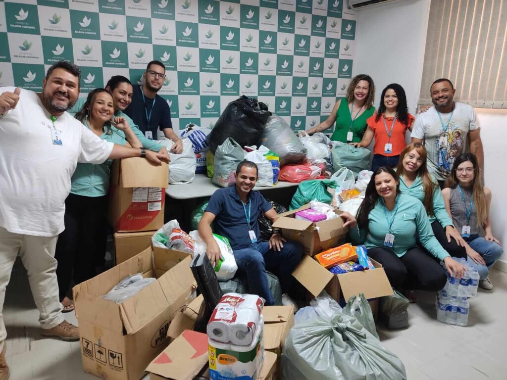 HDG arrecada donativos para vítimas das enchentes