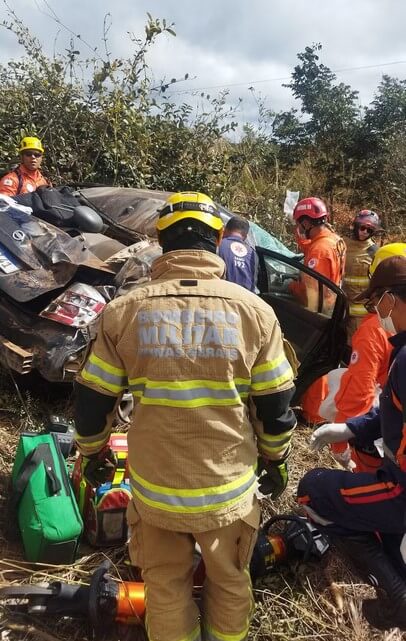 Quatro acidentes com duas mortes e 13 feridos