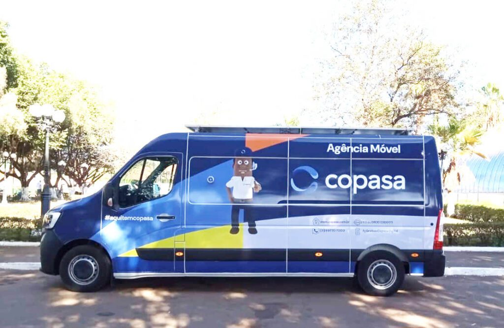 Agência Móvel da Copasa realiza atendimentos no São Geraldo II
