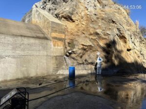 Copasa executa obras de melhoria na barragem do rio Viamão