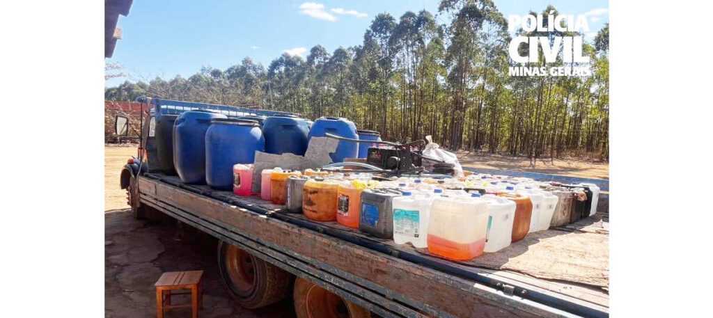 Mais de cinco mil litros de combustíveis apreendidos