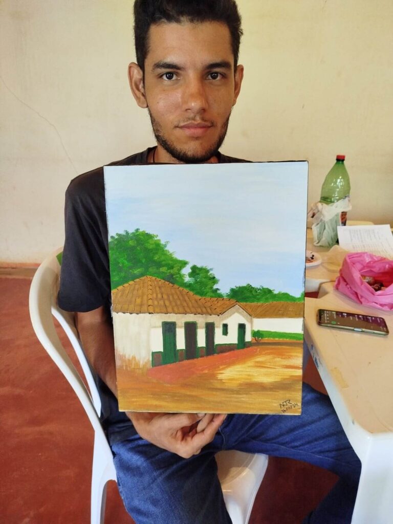 Oficina “Arte no Campo” revela talentos em localidades rurais