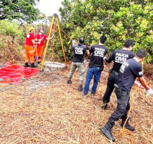 Preso suspeito de matar jovem e esconder corpo dentro de poço