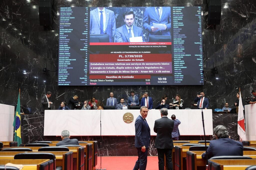 Reformulação da Arsae recebe sinal verde na ALMG