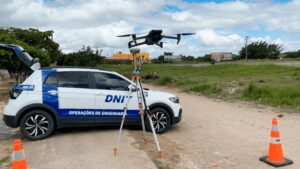 Equipamento é utilizado para coletar informações geoespaciais de alta precisão nas BRs-251 e 365