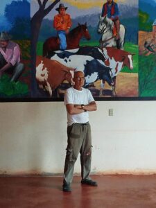 Gemma Fonseca inaugura painel artístico em comunidade rural