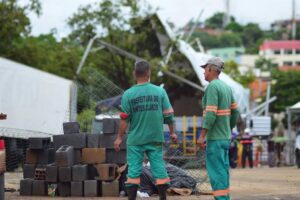 Arena Verde sofre danos pontuais