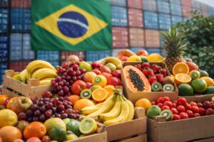 País bate recorde histórico nas exportações de frutas