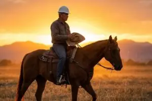 Produtor: não há lei que obrigue o uso de capacete no lugar do chapéu