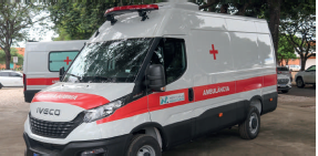 HAT recebe nova ambulância para atender a população