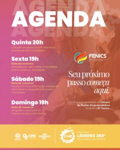Ação da CME reúne empresárias durante a Fenics para debater gestão e mercado