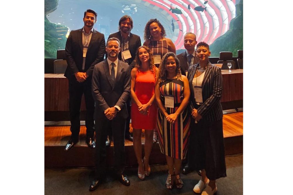 Parte da equipe que representou o Tribunal na 5ª reunião presencial do Comitê Nacional de Governança do Sistema