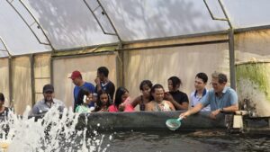 Missão técnica promovida pelo Sebrae Minas levou o grupo até Morada Nova de Minas, maior município produtor de tilápia do Brasil