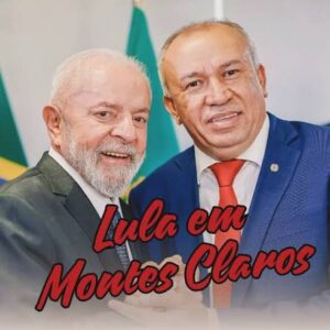 A informação é da vinda de Lula, é da deputada e 1ª vice-presidente da Assembleia Legislaticfa de Minas Gerais (ALMG), montes-clarense Leninha Alves