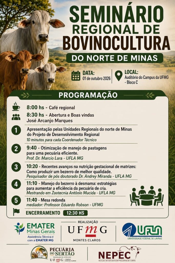 Evento será realizado no dia 1º de outubro; inscrições devem ser feitas via formulário on-line