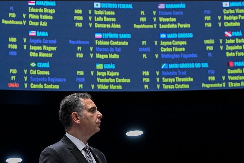 Senador foi indicado à vaga do Senado no Tribunal de Contas da União, em substituição a Bruno Dantas