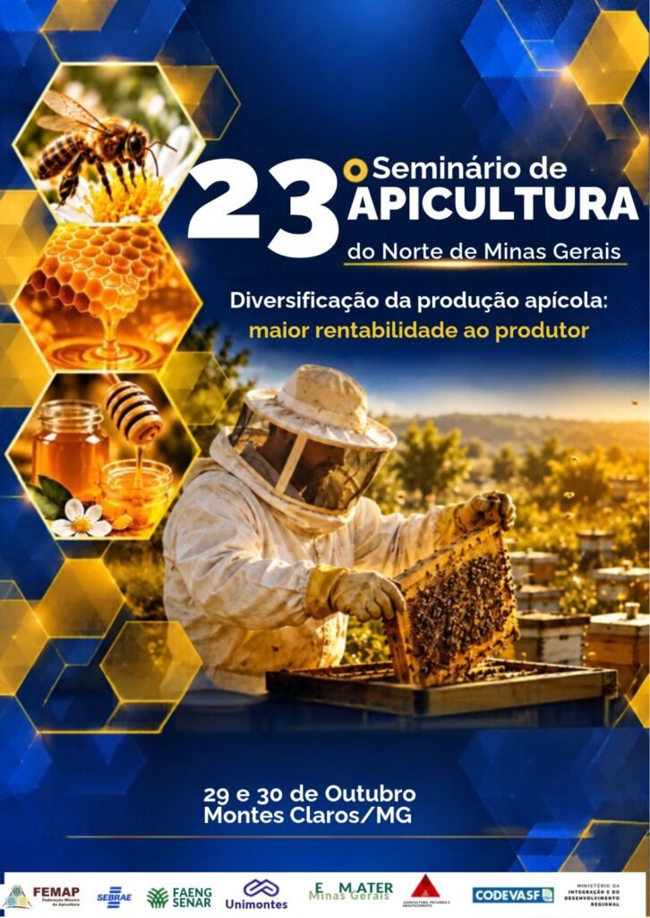 Seminário em Montes Claros capacita apicultores e fomenta a diversificação da produção no Norte de Minas