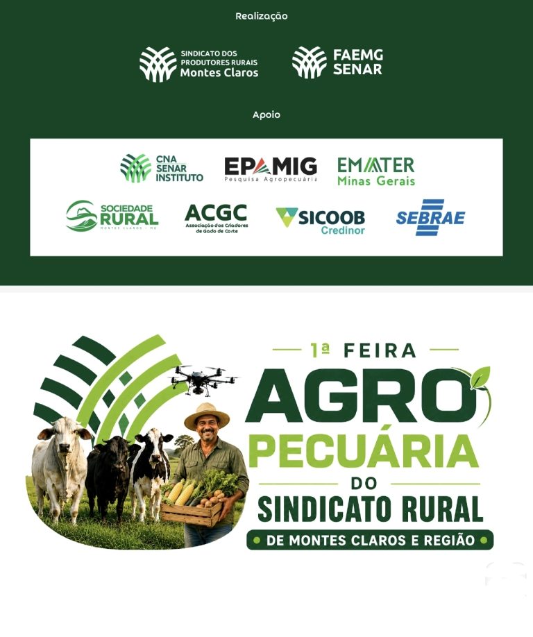 Primeira Feira Agropecuária do Sindicato Rural impulsiona negócios e tecnologia no Norte de Minas